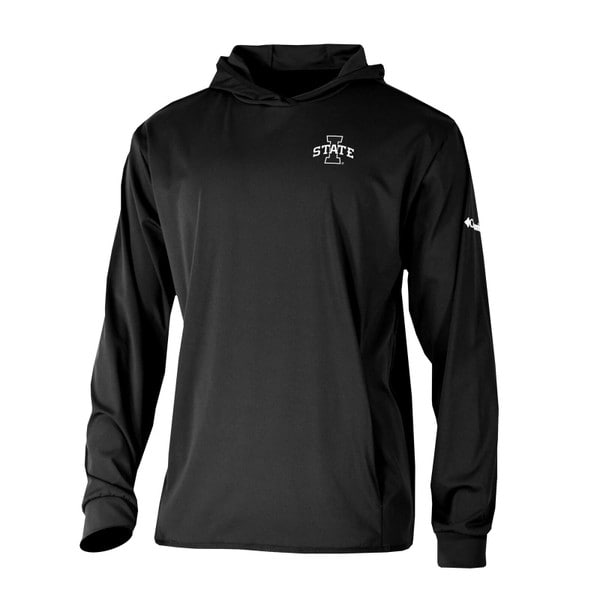 Columbia I-State Black Long Sleeve Hooded T-Shirt